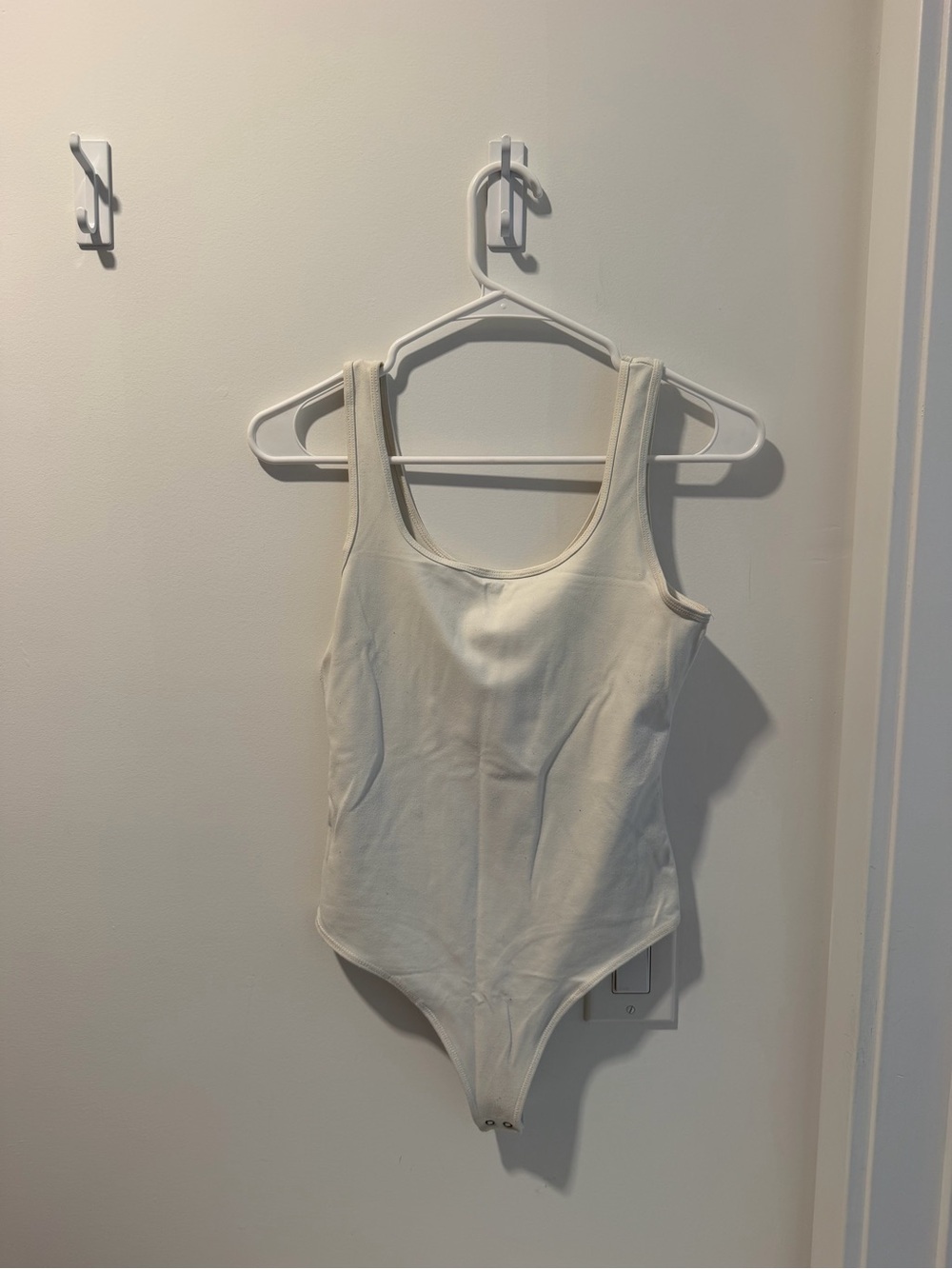 White Abercrombie Bodysuit